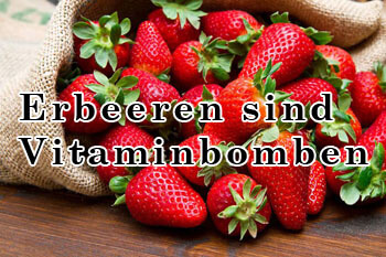 Erdbeeren und Vitamine