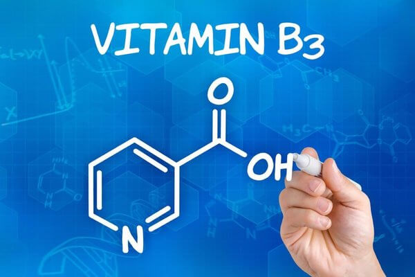 Vitamin B3 chemische Darstellung