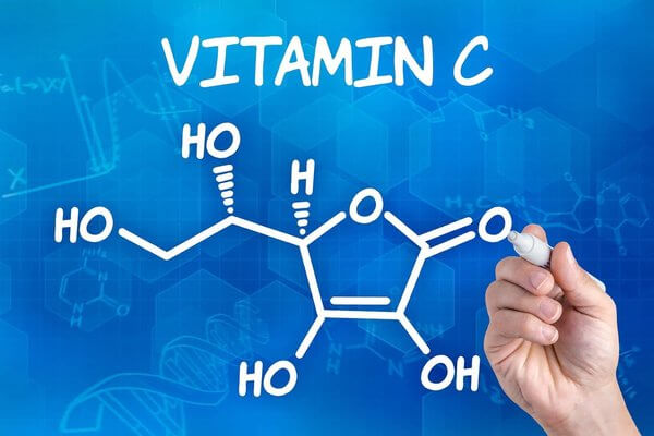 Vitamin C chemische Darstellung