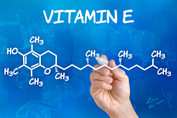 Chemische Darstellung von Vitamin E Vitamin E chemische Darstellung